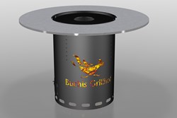 Zeige Details für Grill-Ofen-Stehtisch Bild von Grill-Ofen-Stehtisch