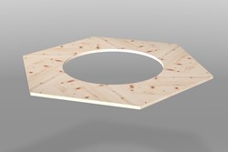 Zeige Details für Tischplatte für Grill-Ofen-Tisch/Stehtisch Bild von Tischplatte für Grill-Ofen-Tisch/Stehtisch