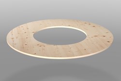 Zeige Details für Tischplatte für Grill-Ofen-Tisch/Stehtisch Bild von Tischplatte für Grill-Ofen-Tisch/Stehtisch